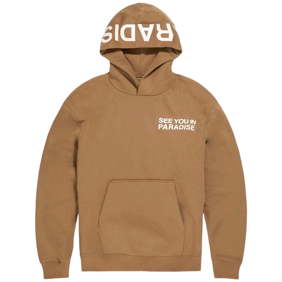 See You In Paradise Tonal Pullover Hoodie (Mocha) 8899H