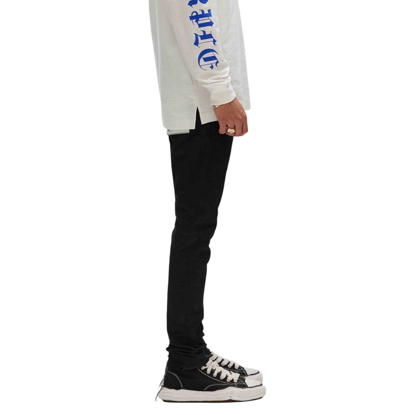 Purple Brand P001 Black Raw Denim (Black Raw) P001-BLKR222
