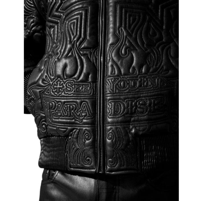 See You In Paradise Sinister Bomber Jacket (Black) 91666