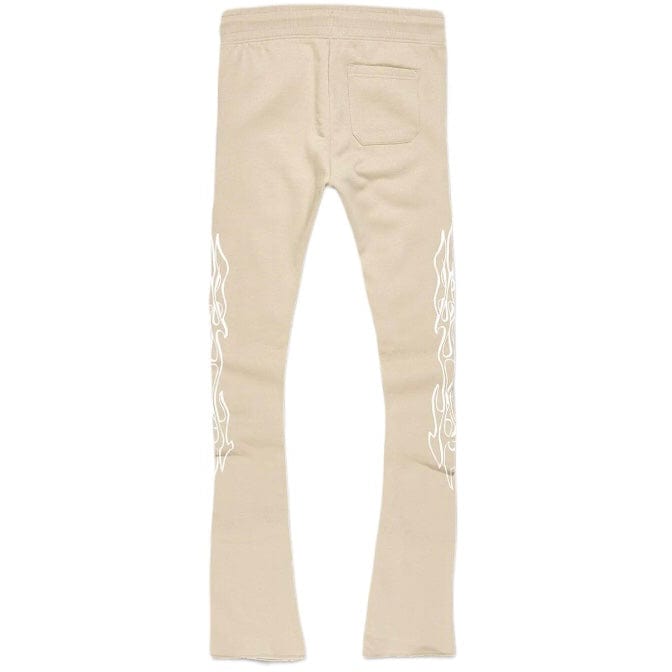 Jordan Craig Paradise Tour Stacked Sweatpants (Sand) 8241L