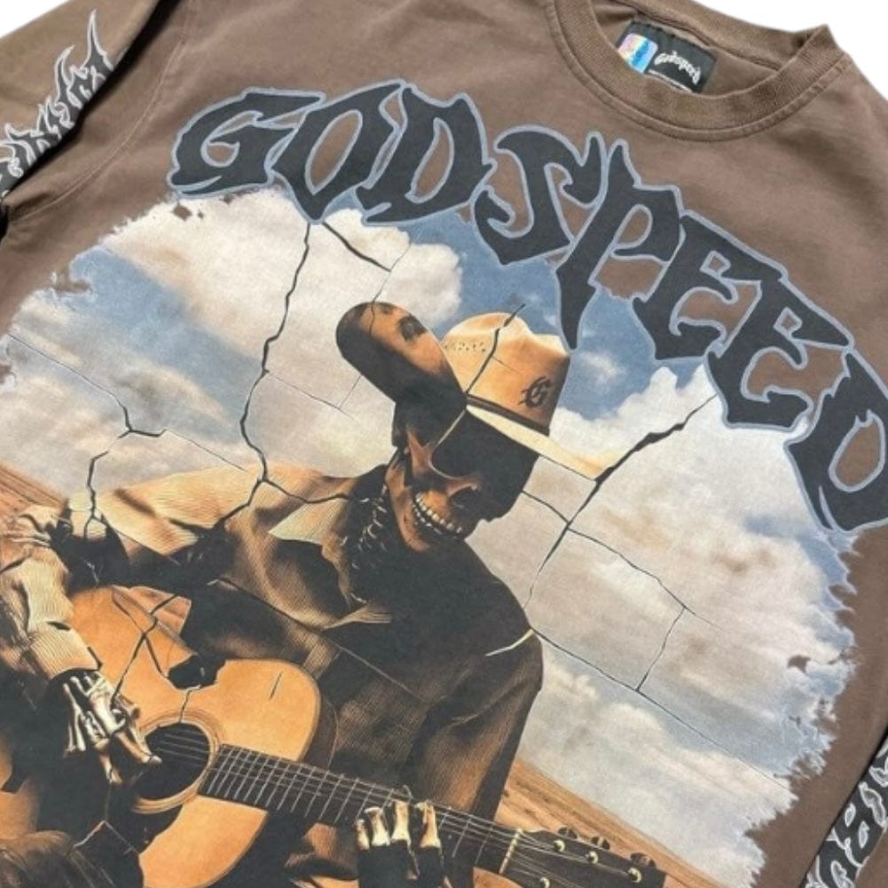 Godspeed Virtuoso LS T Shirt (Brown)
