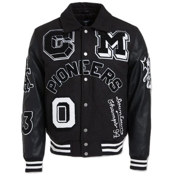 Jordan Craig Pioneers Varsity Jacket (Black) 91650