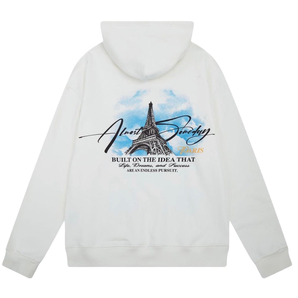 Almost Someday Paris Hoodie (Cream) AS-H24-21