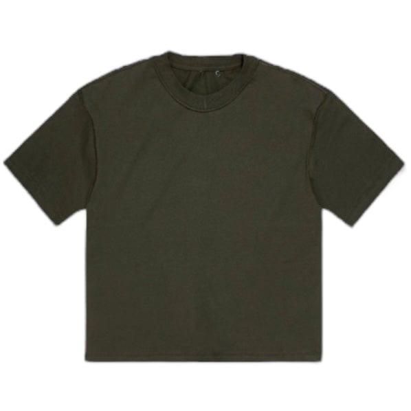 Jordan Craig Burbank Cropped Boxy T Shirt (Army Green) 9152A