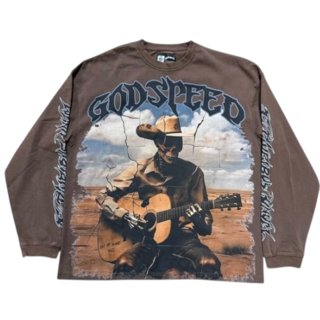 Godspeed Virtuoso LS T Shirt (Brown)