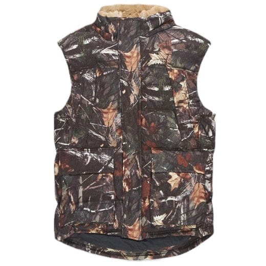 Jordan Craig Yukon Fur Lined Puffer Vest (Real Tree) 9377VC