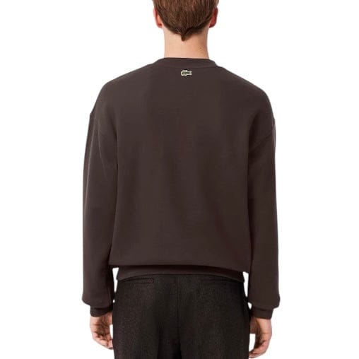 Lacoste Heritage Embroidery Fleece Sweatshirt (Brown) SH5888-51