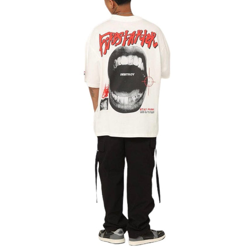 Loiter Firestarter Vintage Tee (Off White)