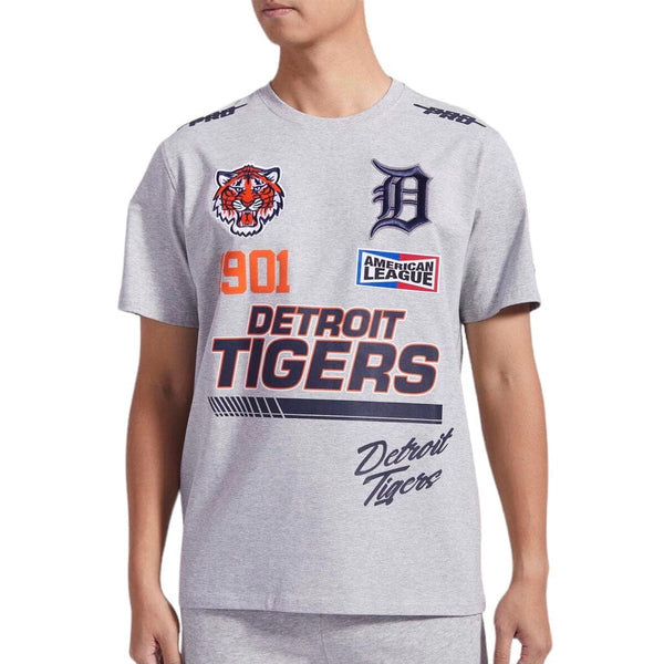 Pro Standard Detroit Tigers Fast Lane Multi Sj Tee (Heather Grey)