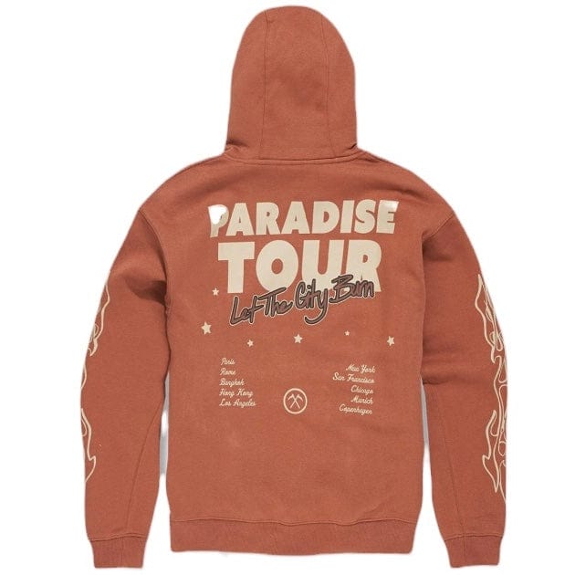 Jordan Craig Paradise Tour Pullover Hoodie (Caramel) 8241H