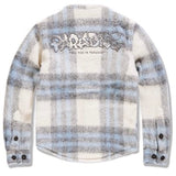 Boys Jordan Craig Vandal Flannel Shacket (Sky Blue) 2562B