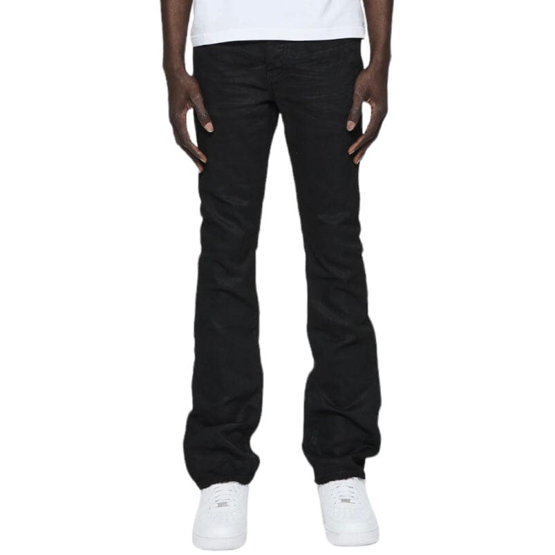 Purple Brand Black Resin Flare Denim (Black) P004-BLRE823 – City Man USA