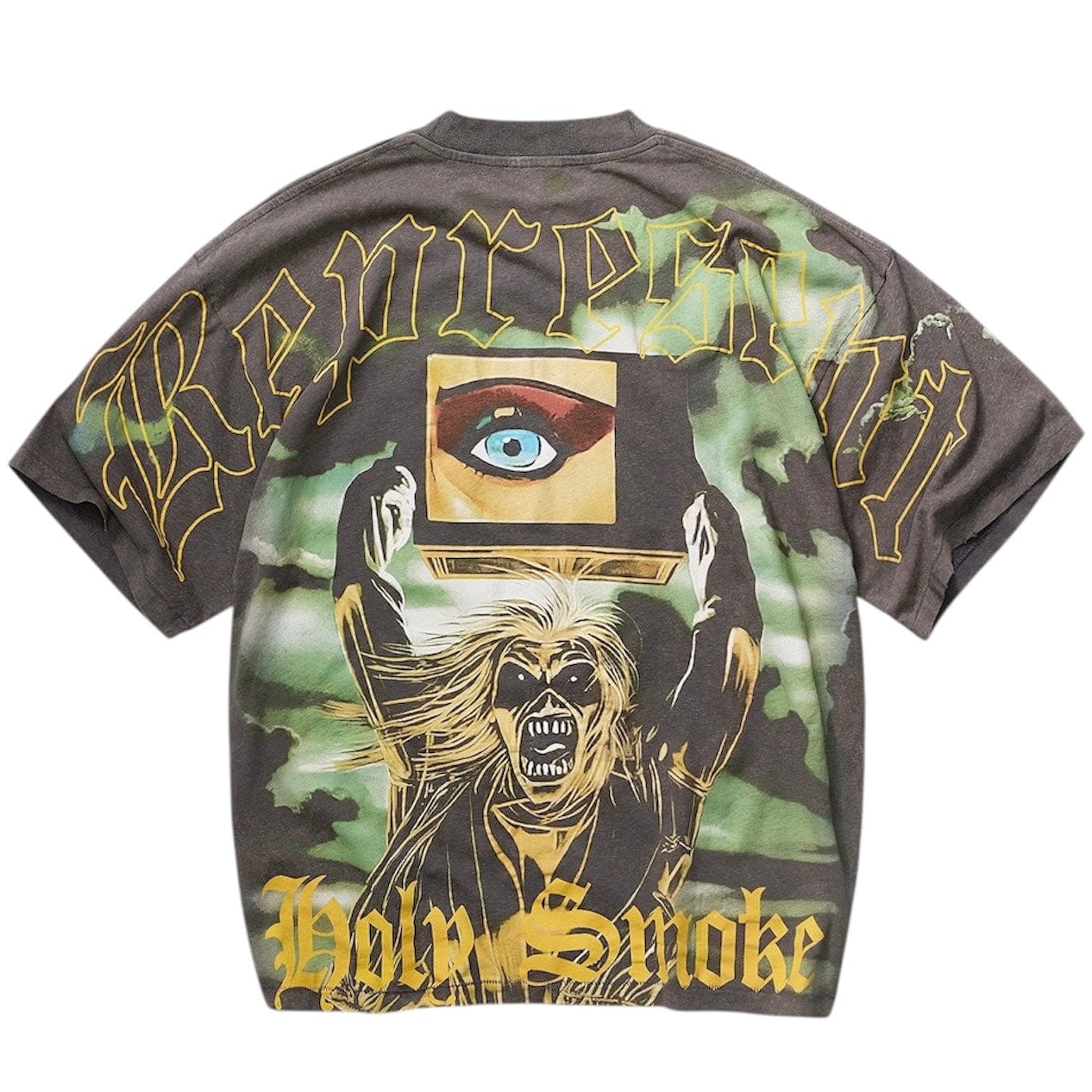 Represent X Iron Maiden Holy Smoke T Shirt (Ash)