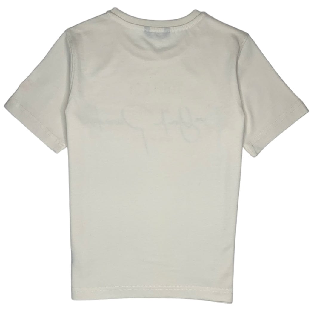 Boys Jordan Craig See You In Paradise Script Tee (Pearl) 9091AB