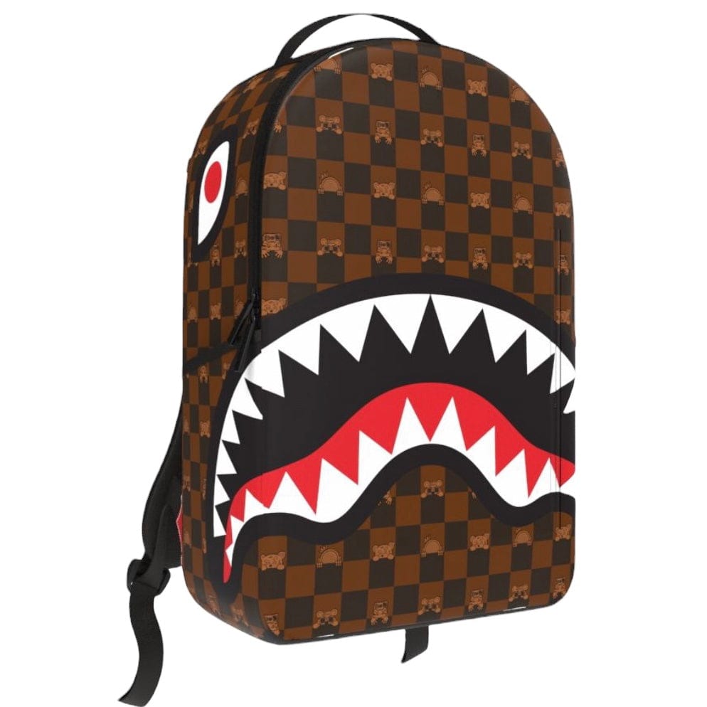 Sprayground Peeking Character Check Backpack 910B7331NSZ