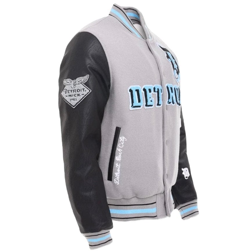 Jordan Craig D-Town Varsity Jacket (Lion Grey) 91653