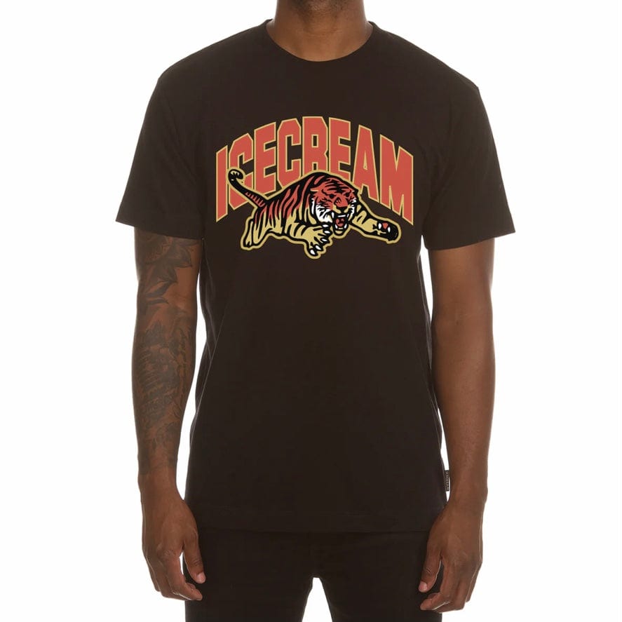 Ice Cream Tiger SS Tee (Black) 441-6204