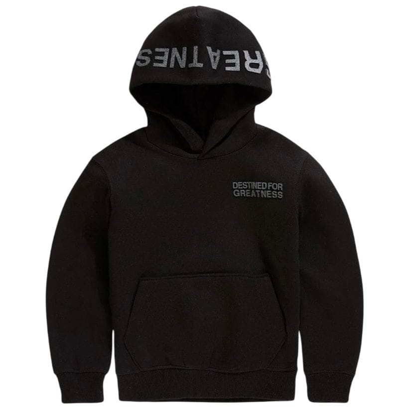 Kids Destined For Greatness Pullover Hoodie (Black)