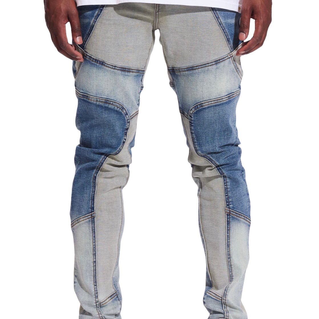 Crysp Jigsaw Denim (Acid Wash) CRYF24-111