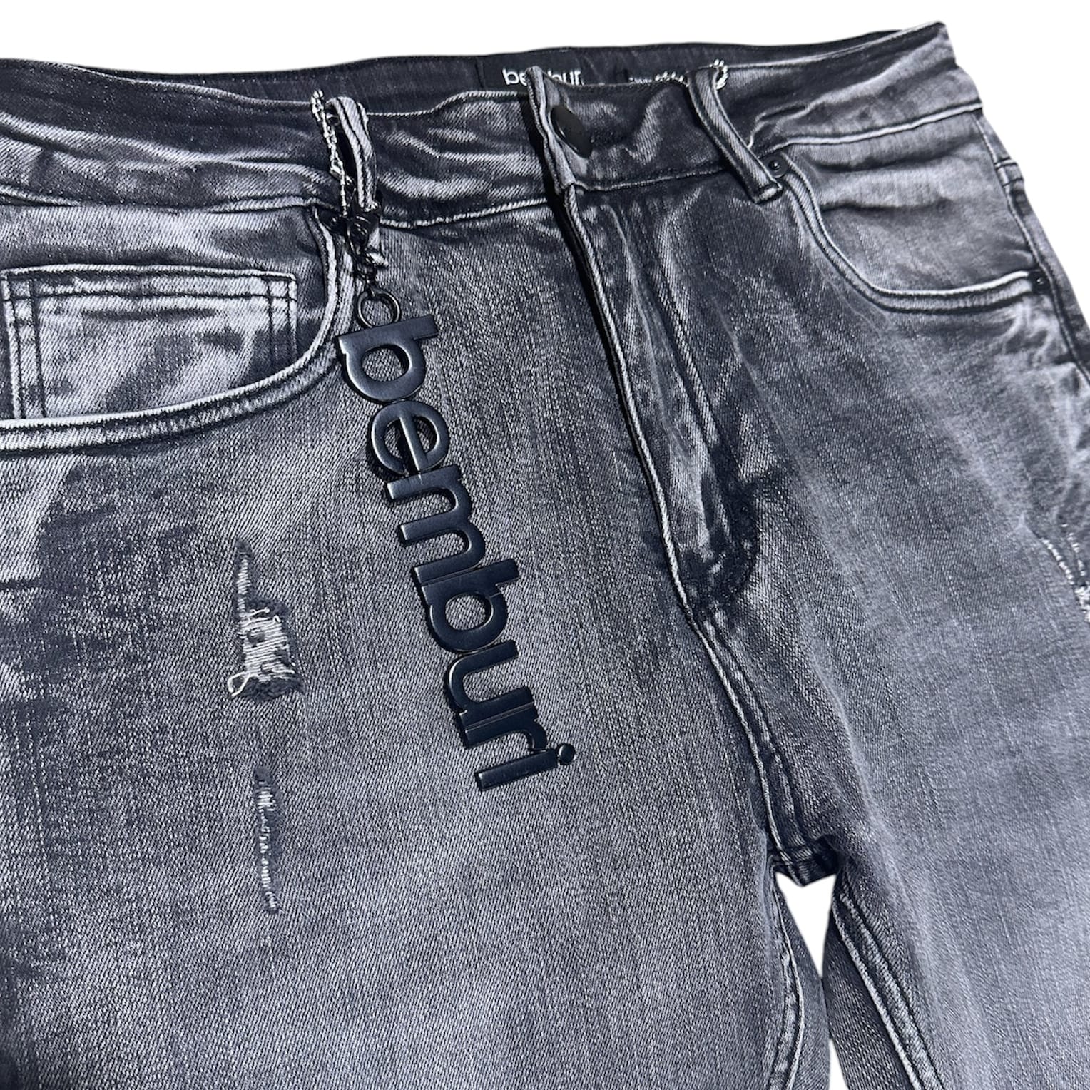 Bemburi Ghost Jean (Black Wash)