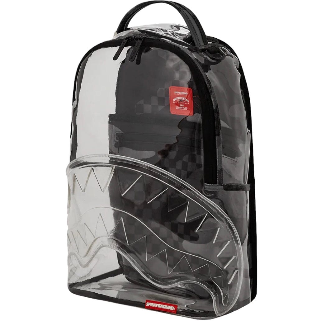 Sprayground Clear As Night Clear DLX Backpack