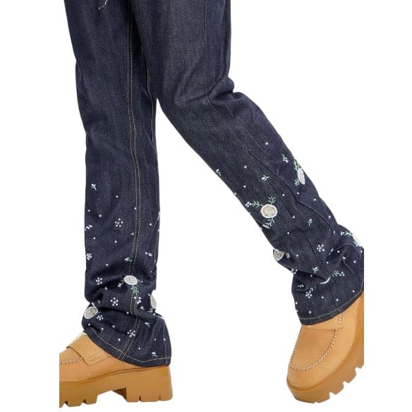 Valabasas Dandelion Stacked Denim (Denim Blue) VLBS-VJ3-1061