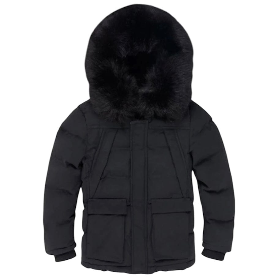 Boys Jordan Craig Fargo Parka 2.0 (Black) 91397B