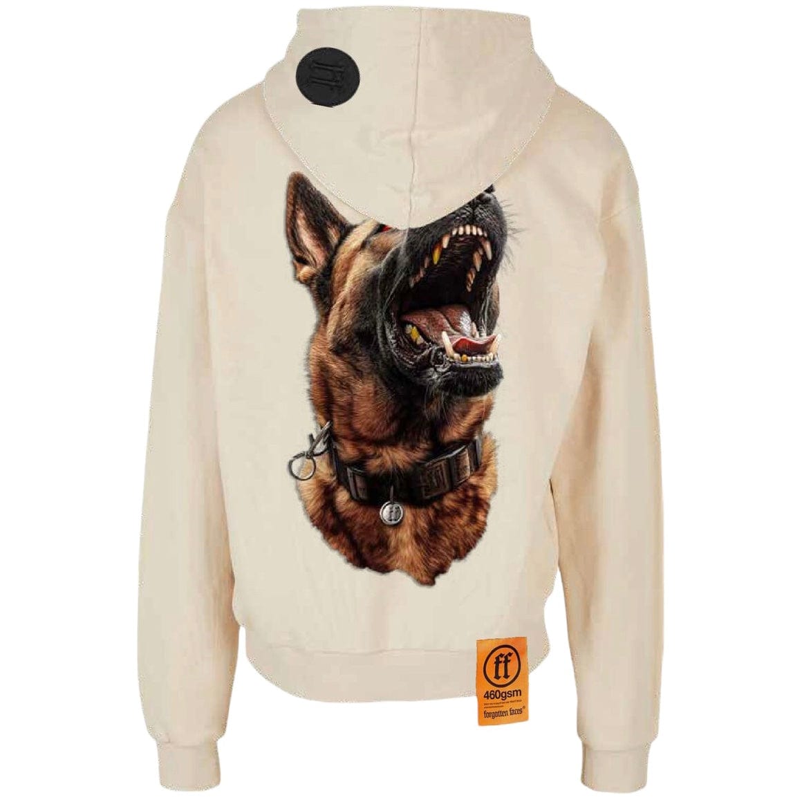 Forgotten Faces Man's Best Friend Hoodie (Sand) FOFUS060