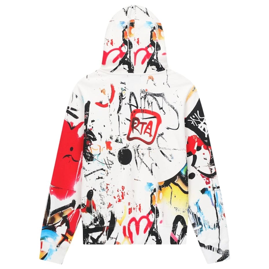 Rta Dion Hoodie (White Graffiti) MLFQK909-T1181WTGF