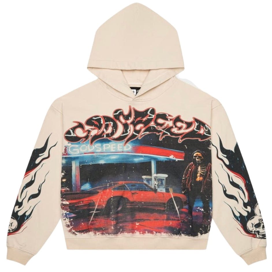 Godspeed Pitstop Hoodie (Bone)