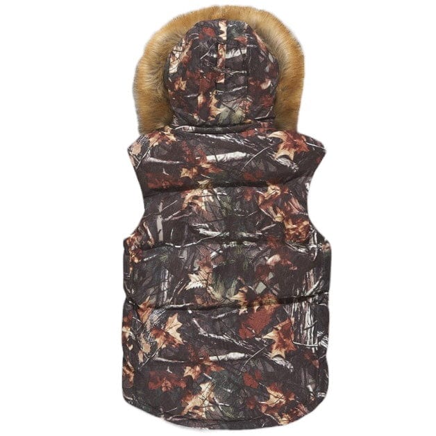 Jordan Craig Yukon Fur Lined Puffer Vest (Real Tree) 9377VC