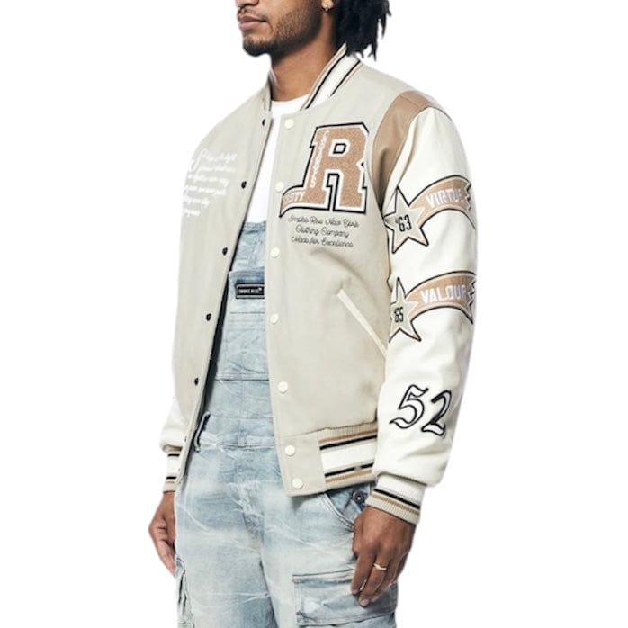 Smoke Rise Torch Varsity Jacket (Clay) WW23697