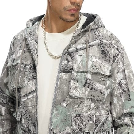 Valabasas Stalker Men's Jacket (Grey Forest) VLBS-VJK1-1038