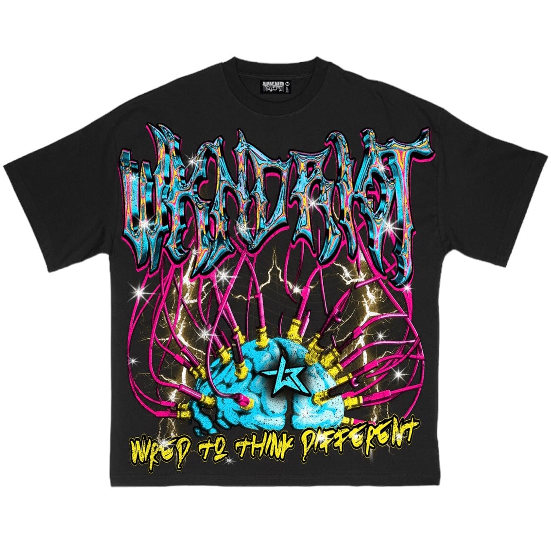 Wknd Riot Wired Mind Tee (Black)