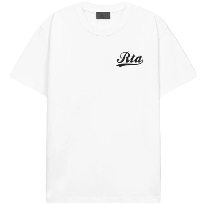 Rta Liam Script Tee (White Collegiate) MU24K627-T1192WTCLS