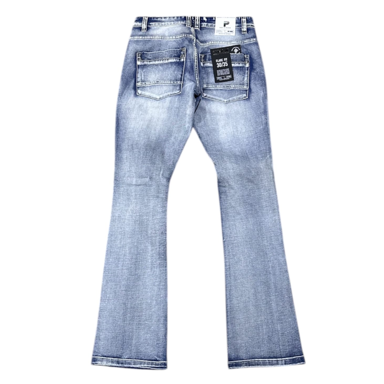 Publik Embossing & Stone Denim Jean (Light Blue) KD2586