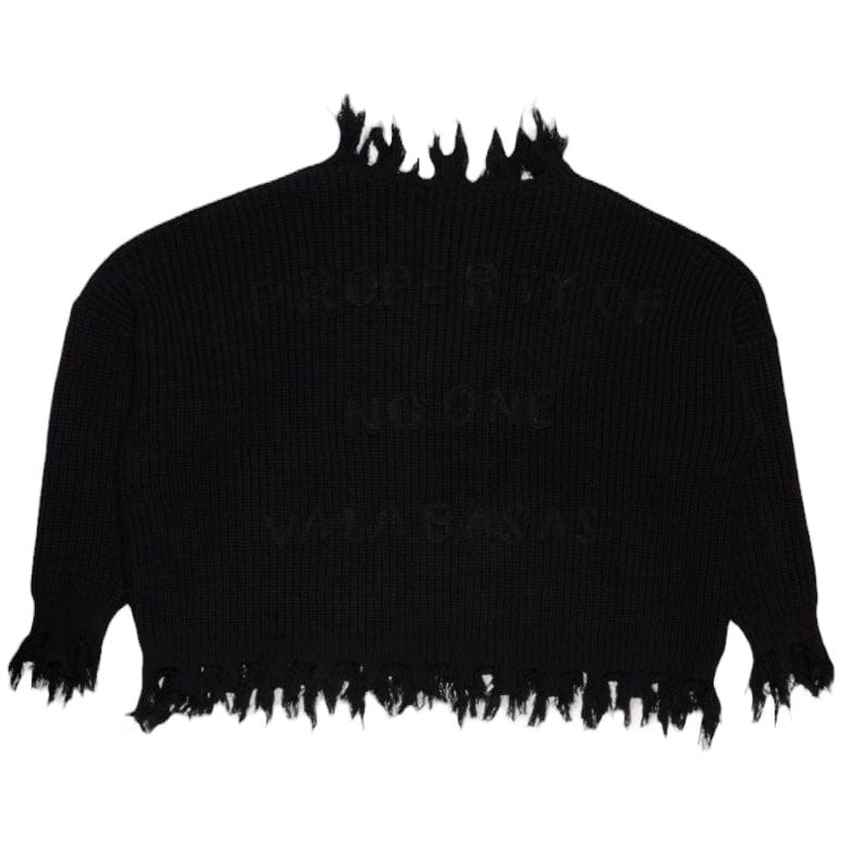 Valabasas "Property" Sweater (Black) VLBS-VCN2-1006