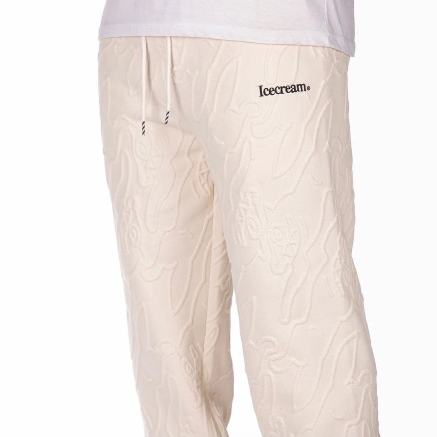 Ice Cream Laced Sweatpants (Antique White) 441-2104