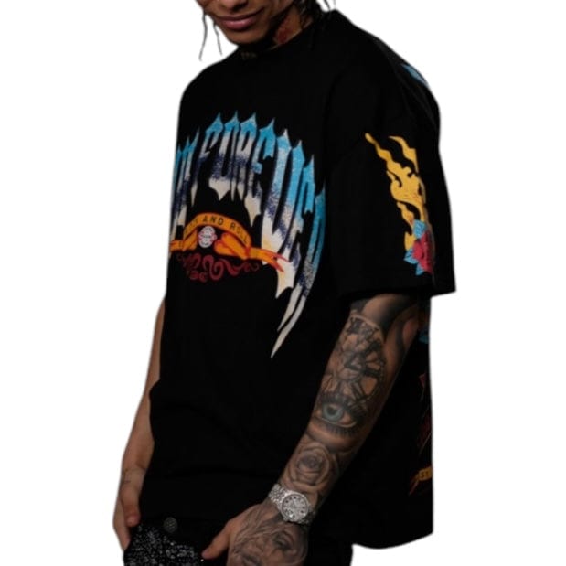 Genuine Live Forever T Shirt (Black) GN6190-BLK