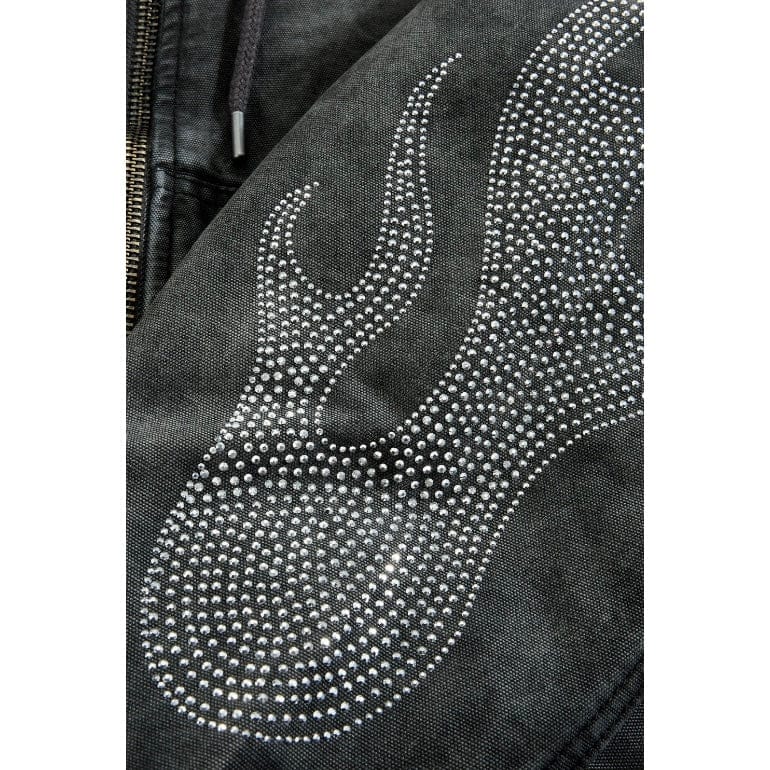 See You In Paradise Eternal Flame Hooded Work Jacket (Vint. Charcoal) 91669