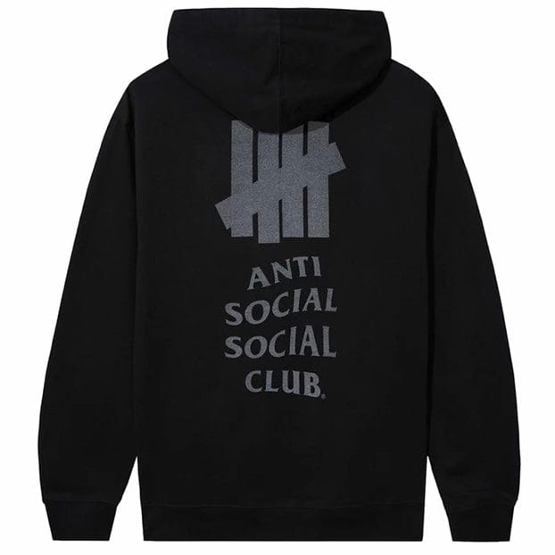 Anti Social Social Club ASSC X Undefeated Lock 3M Hoodie (Black)