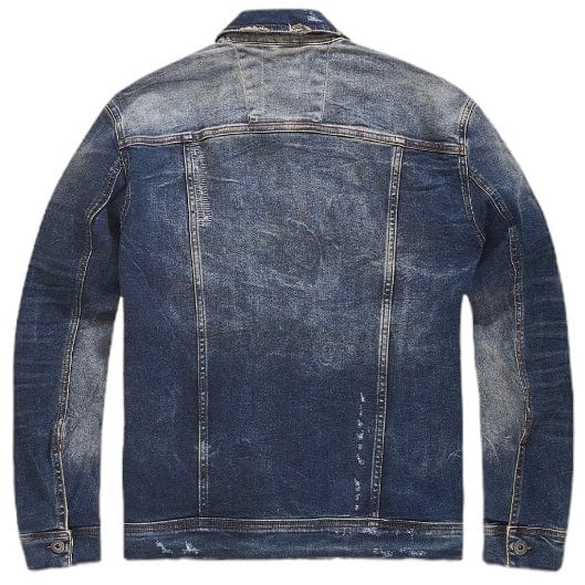 Jordan Craig Amsterdam Denim Trucker Azure Jacket (Desert) JJ358R