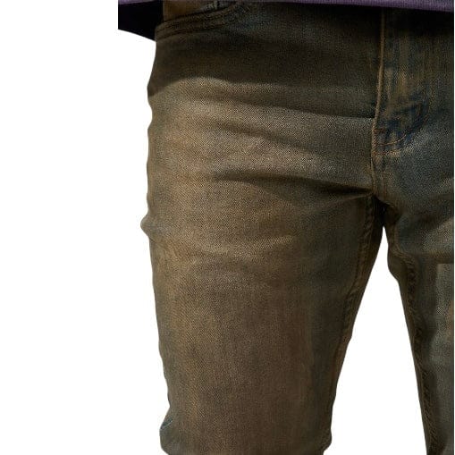 Serenede Oud Stacked Denim Jean (Oudwood) OUDSTKD-OUDWD