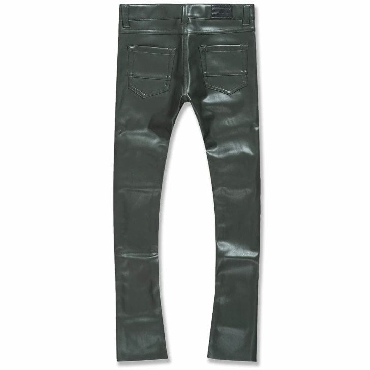 Kids Jordan Craig Stacked Thriller Pants (Olive) JRF1139K