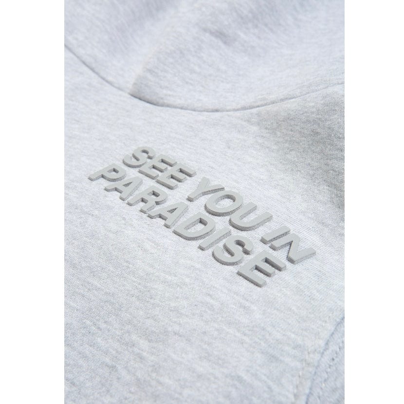 Kids See You In Paradise Tonal Pullover Hoodie (Heather Grey) 8899HK