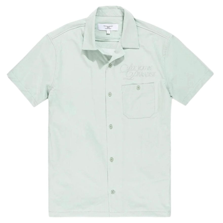 Jordan Craig Oakland Mechanic Short & Shirt Set (Sage) 2061-2061S