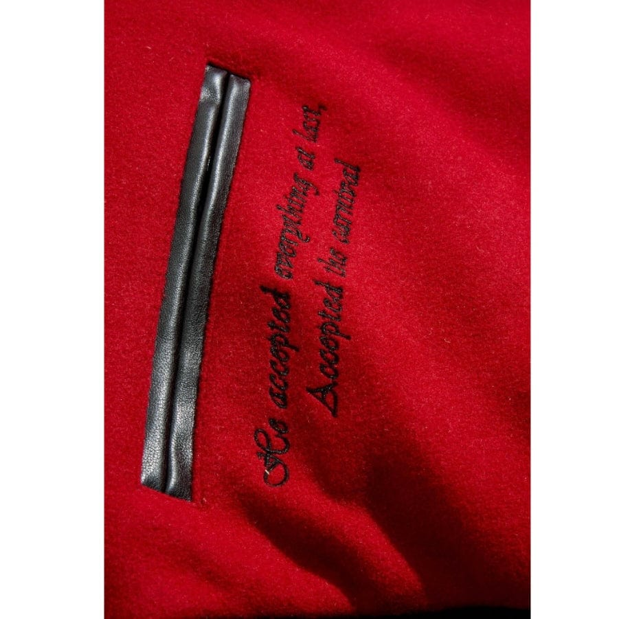 See You In Paradise Smoke & Mirrors Varsity Jacket (Bred) 91667