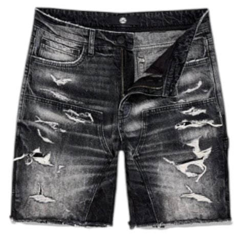 Jordan Craig Retro Landman Denim Shorts (Industrial Black) J3213S