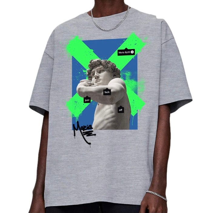 Maria David Tee (Grey)