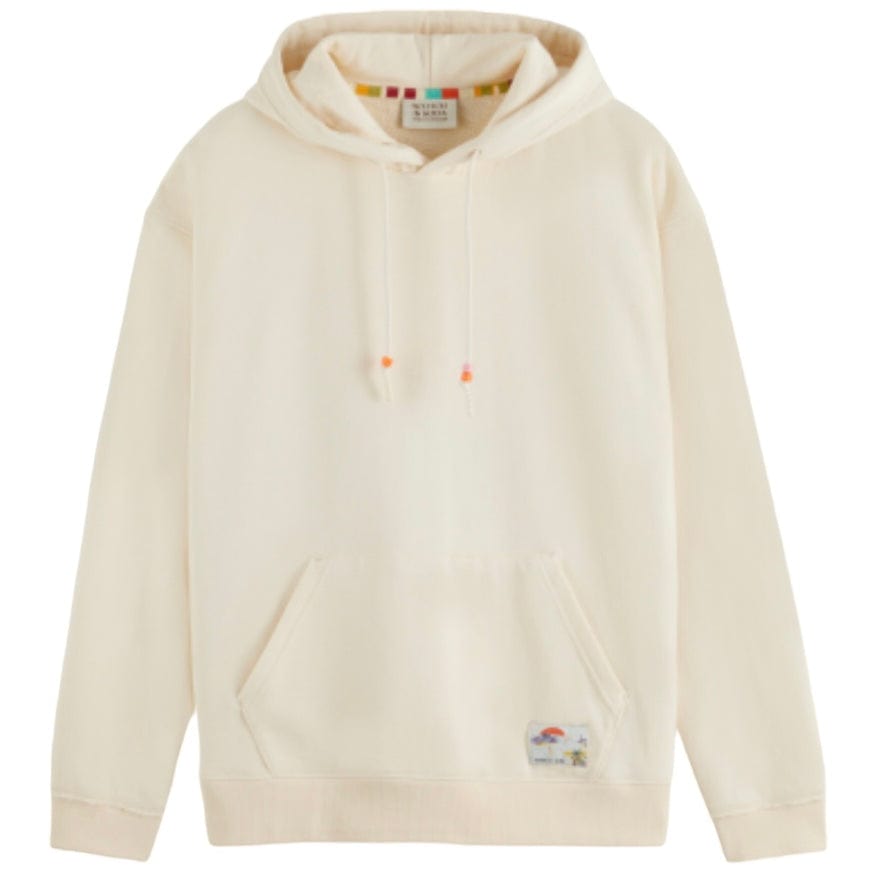 Scotch & Soda Landscape Artwork Hoodie (Light Beige) 176774